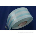 Medical disposable sterilized drainage tube gusseted reel bags
